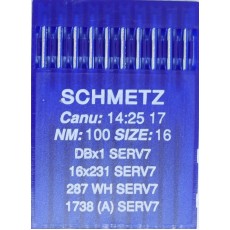 Schmetz industrial sewing machine needles SERV 7 DBx1 16x231 Canu 14:25 SIZE 100/16